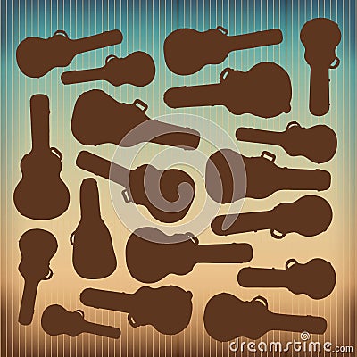 Lots of Funk in this music background Vector Illustration