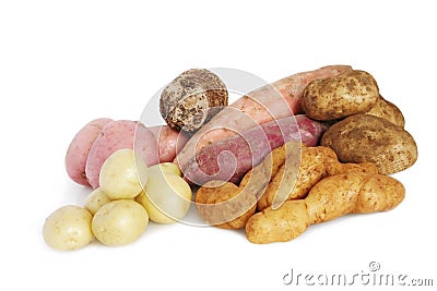 Lots of Potatoes Stock Photo