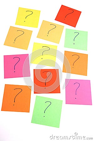 Lots of questions Stock Photo