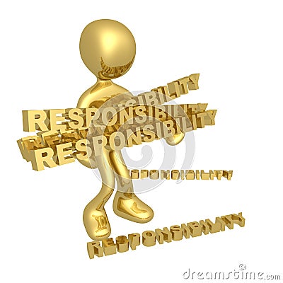 Lots of responsibilities Stock Photo