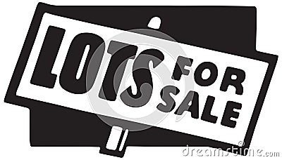 Lots For Sale Stock Photo