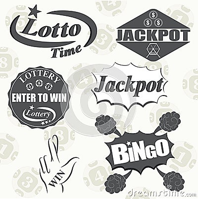 Lottery Vector Illustration