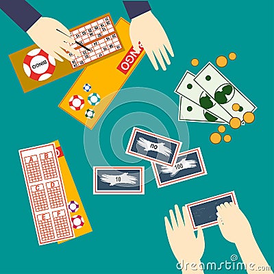 Lottery Vector illustration Vector Illustration