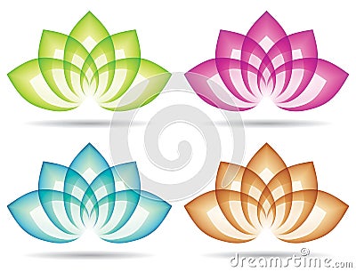 Lotus Logo Vector Illustration