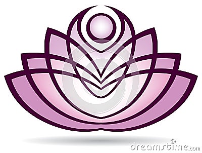 Lotus Logo Vector Illustration