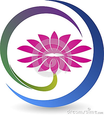 Lotus logo Vector Illustration