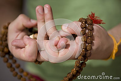 Lotus mandala Stock Photo