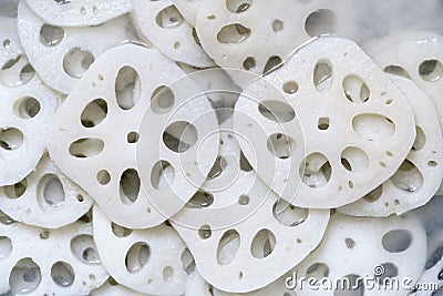 Lotus root Stock Photo