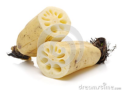 Lotus root Stock Photo