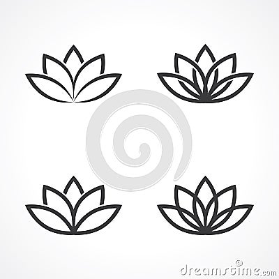 Lotus symbol Vector Illustration