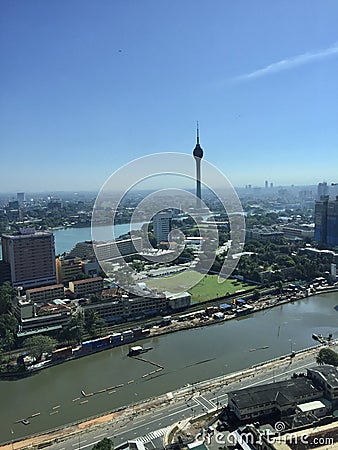 The Lotus Tower, Colombo Lotus Tower, colombo city Editorial Stock Photo