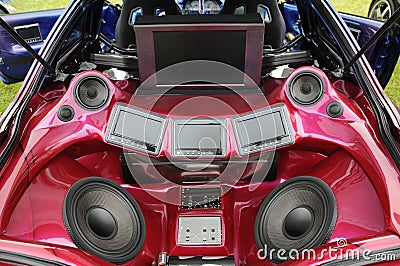 Loud Stereo Stock Photo