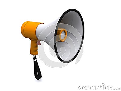 Loudspeaker Stock Photo