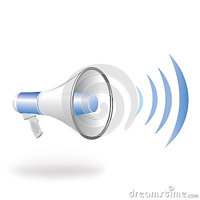 Loudspeaker Vector Illustration