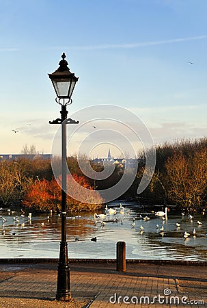 The Lough Stock Photo