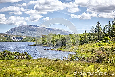 Lough Corrib Ireland Stock Photo