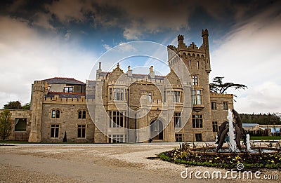 Lough Eske Castle, Donegal, Ireland Stock Photo
