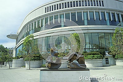 Louie M. Davies Symphony Hall in San Francisco, San Francisco, California Editorial Stock Photo