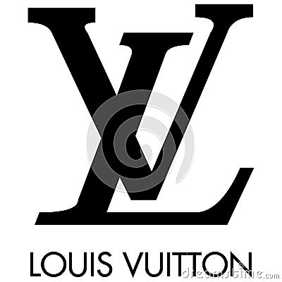 Louis Vuitton Malletier logo icon Editorial Stock Photo