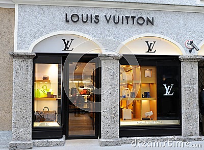 Louis Vuitton Shop In Salzburg Editorial Stock Photo - Image: 31509468