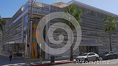 Louis Vuitton Store At Rodeo Drive In Beverly Hills - California, Usa - March 18, 2019 Stock ...