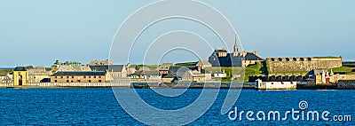 Louisbourg Fortress, Cape Breton Stock Photo