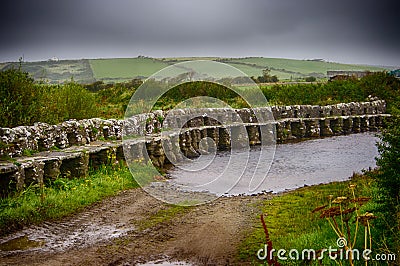 Louisburgh Bridge Stock Photo