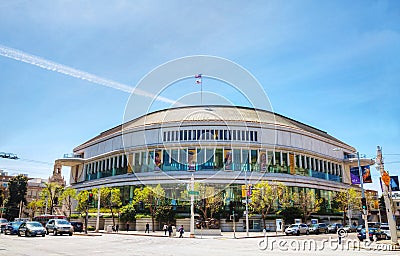 Louise M. Davies Symphony hall in San Francisco Editorial Stock Photo