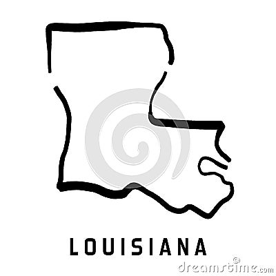 Louisiana Vector Illustration