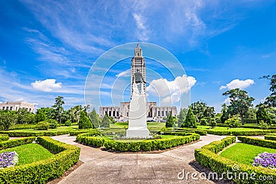 Louisiana State Capitol Stock Photo