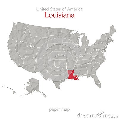 Louisiana Vector Illustration