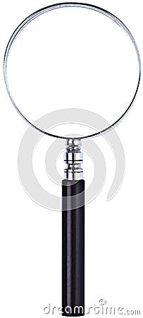 Loupe, isolated Stock Photo