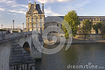 Louvre Stock Photo