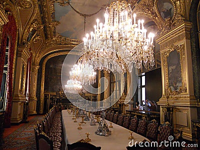 Louvre Museum, Paris, one of the most amazing places in the world. Editorial Stock Photo