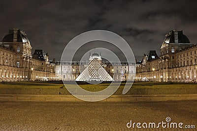 The Louvre Museum, Paris Editorial Stock Photo