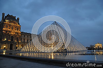 Louvre Editorial Stock Photo