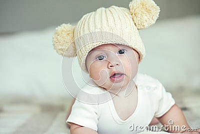 Lovable baby Stock Photo