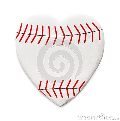 Love Baseball Stock Photo