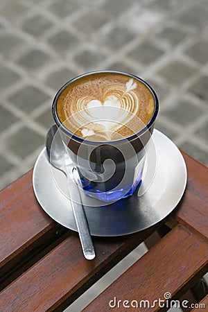 Love Coffee Stock Photo