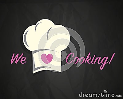 Love cooking Vector Illustration