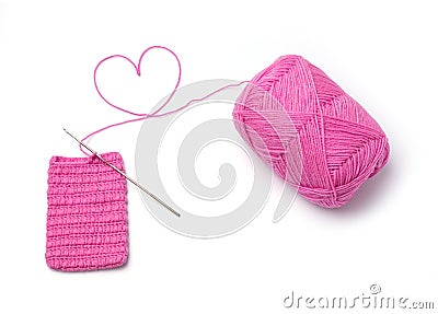 Love crochet Stock Photo