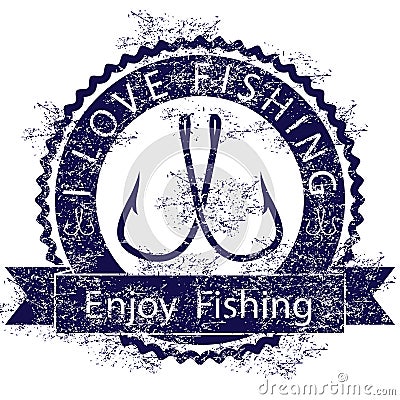 Love fishing Stock Photo