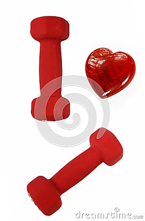 Love fitness Stock Photo