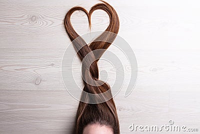 Love is in the hair Stock Photo