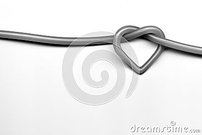 Love knot Stock Photo