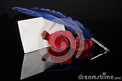 Love letter Stock Photo