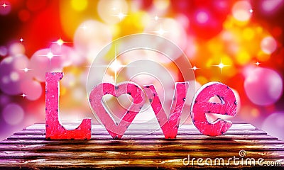 Love letters Stock Photo