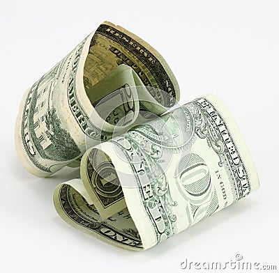 Love Money Stock Photo