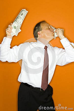 Love for Money Stock Photo