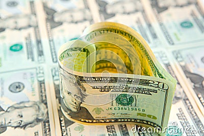 Love for money Stock Photo